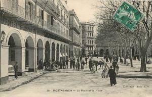 MOSTAGANEM LA POSTE ET LA PLACE