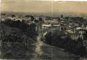 MOSTAGANEN    Vue du Fort de l'Est     Recto Verso