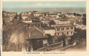 MOSTAGANEM       Quartier de l'Avenue Raynal  68