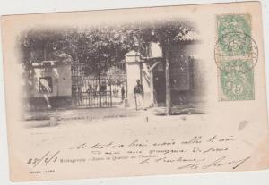 MOSTAGANEM...ENTREE DU QUARTIER DES TRAVAILLEURS