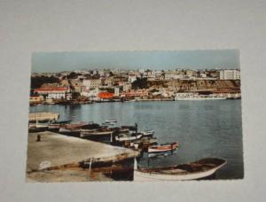 cpsm cpa postcard ALGERIE MOSTAGANEM LE PORT ET LA VILLE BON PLAN V1950/60 B/TBE