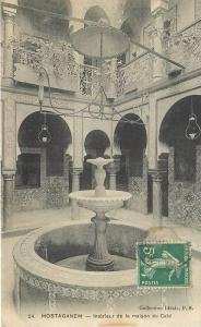 ALGERIE - MOSTAGANEM - INTERIEUR DE LA MAISON DU  CAID