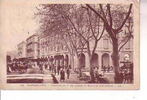 MOSTAGANEM Avenue du 1er de ligne et banque d'Algérie