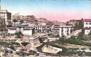 MOSTAGANEM (ALGERIE) Le Marché et les Trois Ponts    CPSM