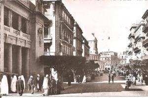 MOSTAGANEM (ALGERIE) Avenue du 1er de Ligne en 1955    CPSM