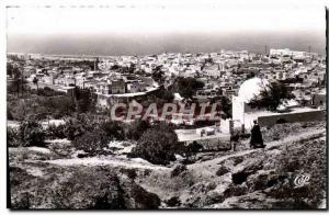 CPM Mostaganem Vue generale sur la ville arabe et le Marabout Ab