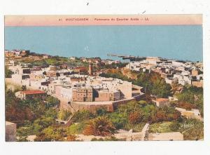 MOSTAGANEM PANORAMA DU QUARTIE ARABE CPA ALGERIE BON ETAT