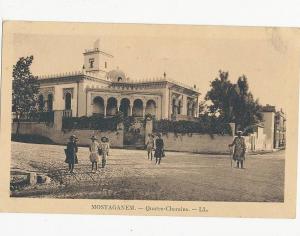 MOSTAGANEM QUATRE CHEMINS CPA ALGERIE BON ETAT