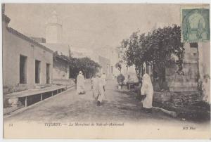 cpa Algerie Mostaganem Tijdidt Le Marabout Ali Mohamed