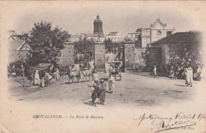 1 cpa mostaganem   pionnière écrite en 1902