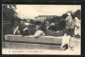 CPA Mostaganem, La Priere de Midi