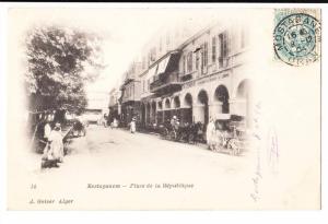 MOSTAGANEM PLACE DE LA REPUBLIQUE 1904ANIMEE