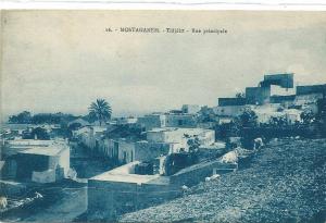 (ALGERIE) MOSTAGANEM. Tidjditt. Rue principale