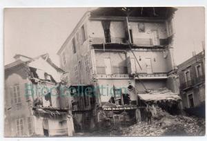 Mostaganem (à confirmer), carte-photo innondations de 1927, catastrophe, animée, Algérie