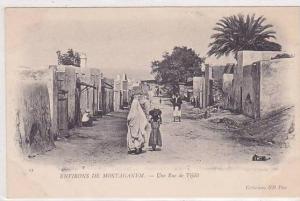 ALGERIE * ENVIRONS DE MOSTAGANEM * UNE RUE DE TIJDIT