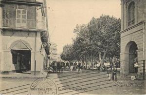 ALGERIE - MOSTAGANEM - PLACE DE LA REPUBLIQUE