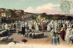 ALGERIE  MOSTAGANEM  Le Marché  ...... ( Ref FA360 )