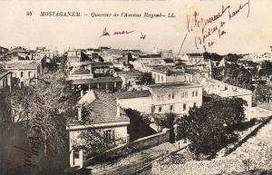 ALGERIE  MOSTAGANEM  Quartier de l'Avenue Raynal  ...... ( Ref FA362 )