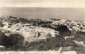 ALGERIE  MOSTAGANEM  Panorama du Qurtier Arabe  ...... ( Ref FA359 )