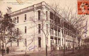ALGERIE  MOSTAGANEM  Caserne Colomieu- Façade extérieur  ...... ( Ref FA351 )