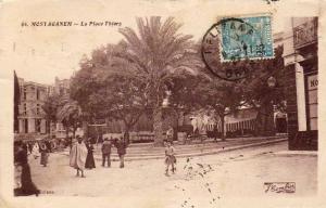 ALGERIE  MOSTAGANEM  La Place Thiers  ...... ( Ref FA342 )