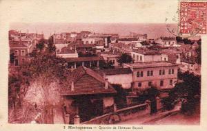 ALGERIE  MOSTAGANEM  Quartier de l'Avenue Royal  ...... ( Ref FA341 )
