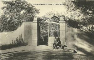 MOSTAGANEM   - ENTREE DU CERCLE MILITAIRE