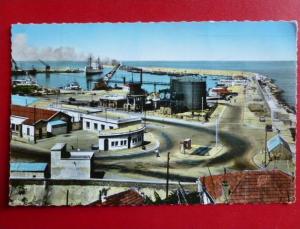 MOSTAGANEM ALGÉRIE . VUE GÉNÉRALE DU PORT