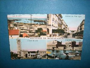 Souvenir de Mostaganem - Multivues - colorisée - Cap 128 - écrite - L81