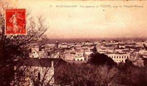 MOSTAGANEM VUE GENERAL DE TIJDITT PRISE DE L´HOPITAL MILITAIRE ECRITE ET CIRCULEE 1914
