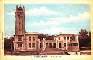 MOSTAGANEM HOTEL DE VILLE ECRITE CIRCULEE 1929