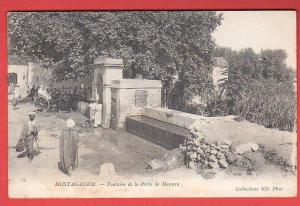 CPA Algérie - Mostaganem - Fontaine de la porte de Mascara (Editeur ND N°19)
