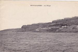 CPA ALGERIE - MOSTAGANEM - La plage