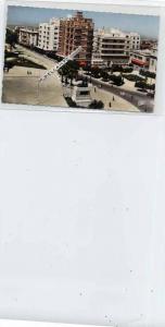 ALGERIE  , MOSTAGANEM  Place de l'hôtel de ville   ,  . 9x14 dentelée , glaçée .