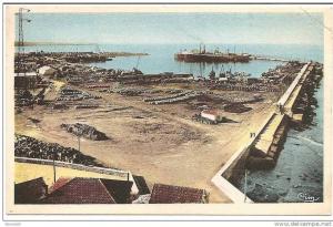 Algérie Mostaganem . Le Port