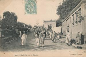 ALGÉRIE - MOSTAGANEM - Le Marché