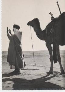 AFRIQUE  /  ALGERIE  /  LA PRIERE      CPSM   10 X 15