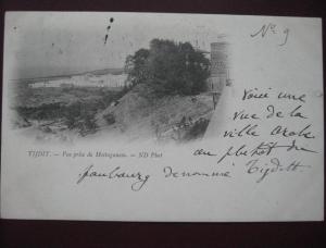 MOSTAGANEM - Panorama du faubourg dénommé TYDITT - Précurseur 1900
