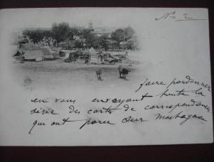 MOSTAGANEM - Revendeurs et barbiers arabes - Précurseur 1900