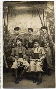 ALGERIE   MOSTAGANEM  CARTE PHOTO DE MILITAIRE