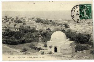 ALGERIE   MOSTAGANEM   VUE GENERALE