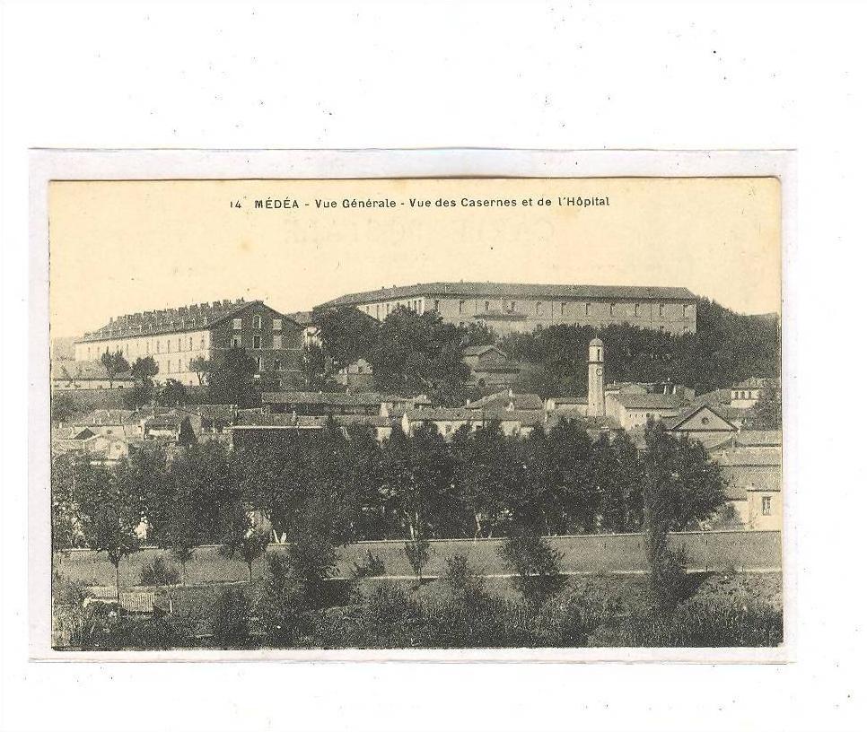 MEDEA_Vue  des casernes et de l´Hôpital