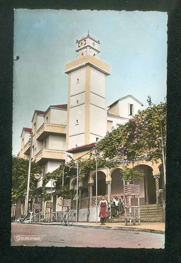 CPSM - Algérie - Médéa - La Grande Mosquée (animée JOMONE  22 format CPA + réduction carte de voeux offerte)