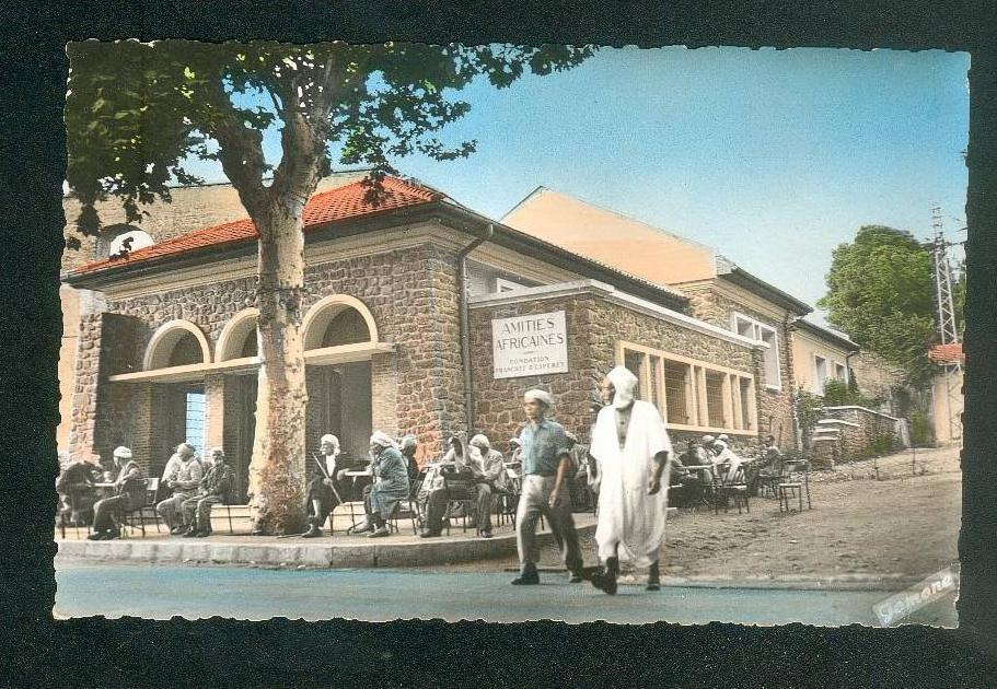 CPSM - Algérie - Médéa - Amitiés Africaines - Daar el Askri (  animée JOMONE 14 format CPA)