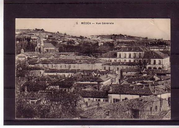 ALGERIE - Medea - vue generale