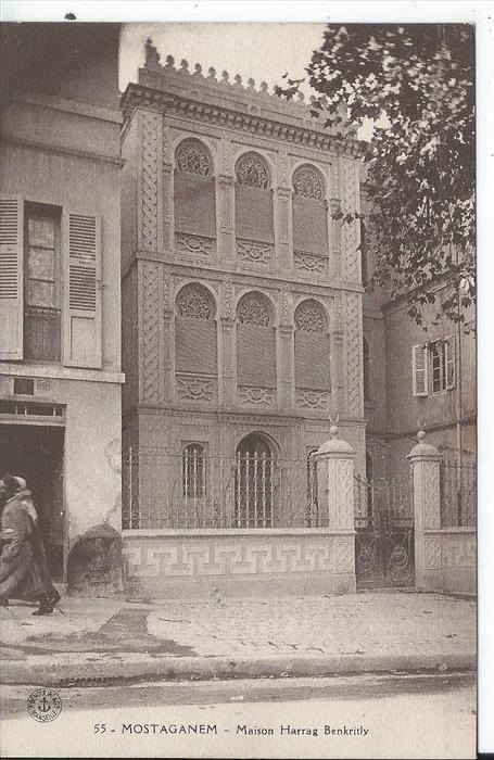 ALGERIE - MOSTAGANEM - Maison Harrag Benkritly
