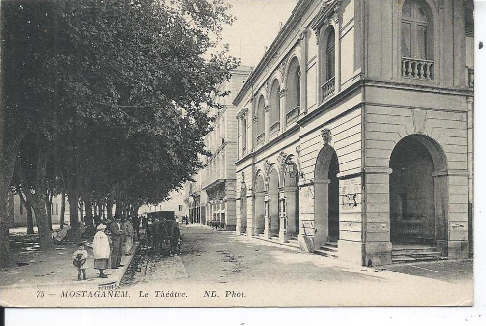 ALGERIE - MOSTAGANEM - Le Théatre