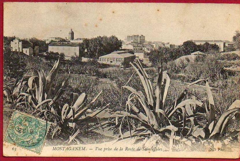 ALGERIE. MOSTAGANEM. VUE GENERALE.