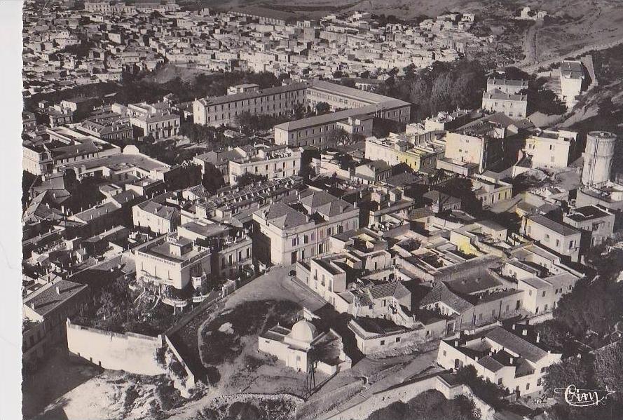 Mostaganem aérienne ville hôpital Marabout