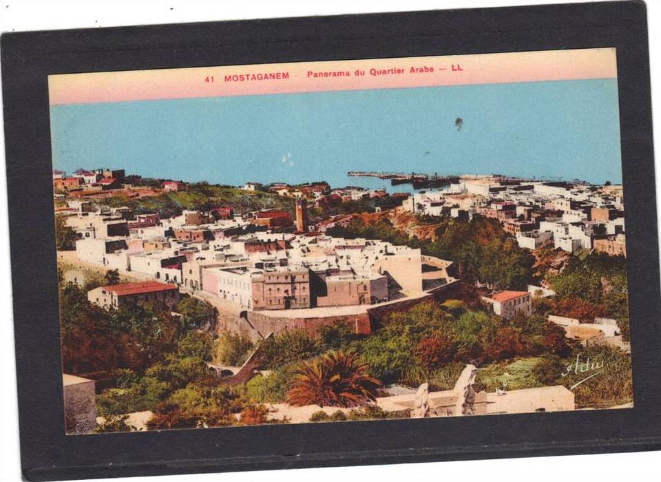 Algérie - MOSTAGANEM - Panorama du Quartier Arabe